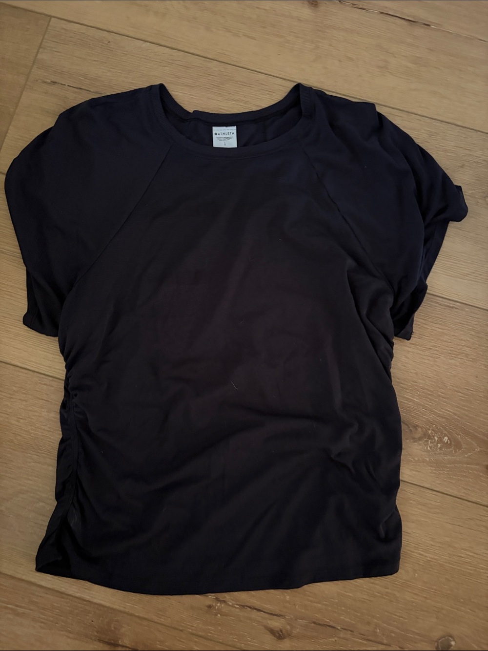 Athleta Women’s Black Short-Sleeve Performance Tee - Brand New